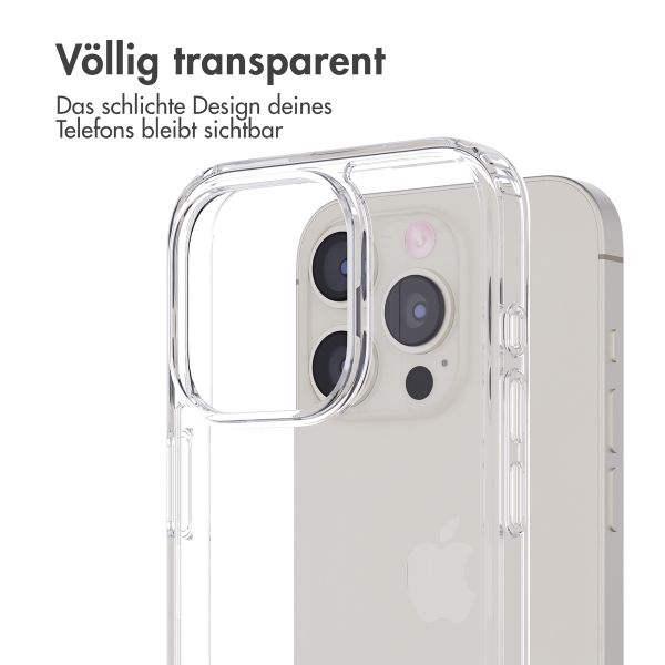 imoshion Back Cover mit Ständer Apple iPhone 15 Pro - Transparent