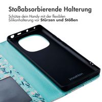 imoshion Design Klapphülle Xiaomi Redmi Note 14 Pro (4G) - Blue Flowers