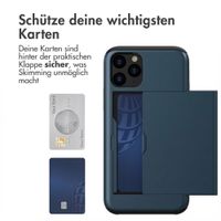 imoshion Backcover mit Kartenfach Apple iPhone 11 Pro - Dunkelblau