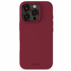 Holdit Silicone Case Apple iPhone 16 Pro Max - Red Velvet
