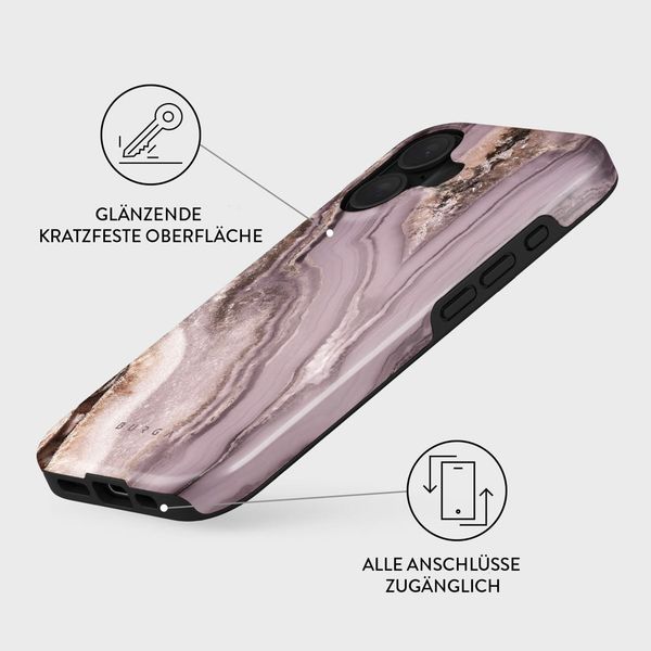 Burga Tough Back Cover für das Apple iPhone 16 - Golden Taupe