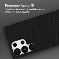 Accezz MagSafe Kevlar Hülle Samsung Galaxy S24 Ultra - Schwarz