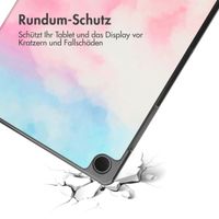 imoshion Design Trifold Klapphülle für das Samsung Galaxy Tab A9 Plus - Sky