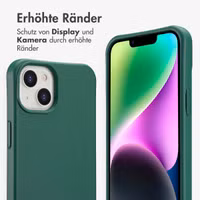 imoshion Color Backcover mit abnehmbarem Handykette und MagSafe Apple iPhone 14 - Dunkelgrün