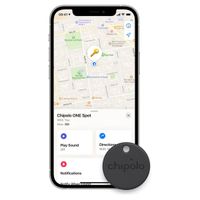 Chipolo ONE Spot – Bluetooth-Tracker für iOS – 4 Pack – Schwarz