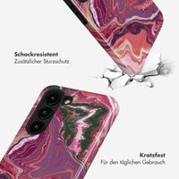 Selencia Vivid Backcover Samsung Galaxy S23 - Marble Purple