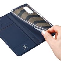Dux Ducis Slim TPU Klapphülle Dunkelblau für das Sony Xperia 10 II