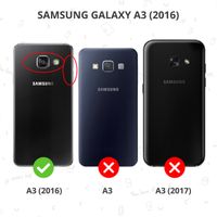 Displayschutz aus gehärtetem Glas Samsung Galaxy A3 (2016)