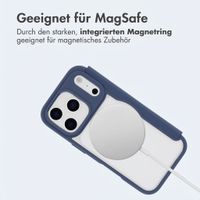 imoshion Transparente Bookcase mit MagSafe Apple iPhone 17 Pro - Blau