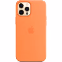 Apple Silikon-Case MagSafe Apple iPhone 12 Pro Max - Kumquat