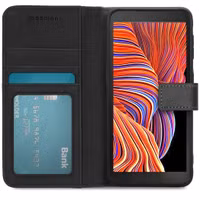 imoshion Luxuriöse Klapphülle Samsung Galaxy Xcover 5 - Schwarz