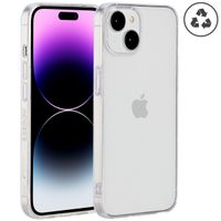 Accezz 100% recyceltes TPU Clear Cover für das iPhone 14 - Transparent