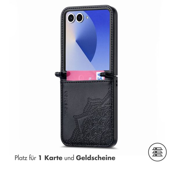imoshion Mandala Klapphülle Samsung Galaxy Z Flip 7 - Schwarz