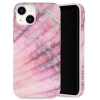 Selencia Aurora Fashion Back Case für das iPhone 14 - ﻿Strapazierfähige Hülle - 100 % recycelt - Ocean Shell Purple