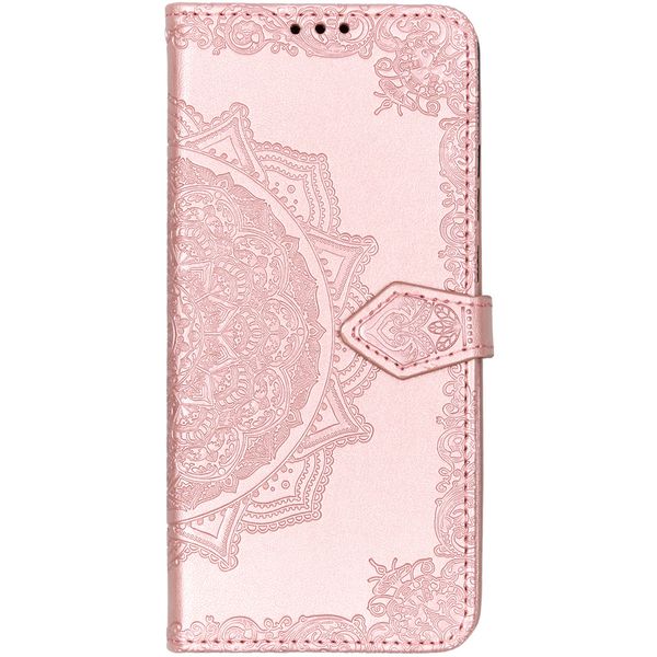 Mandala Klapphülle Rosa für das Huawei P30 Pro