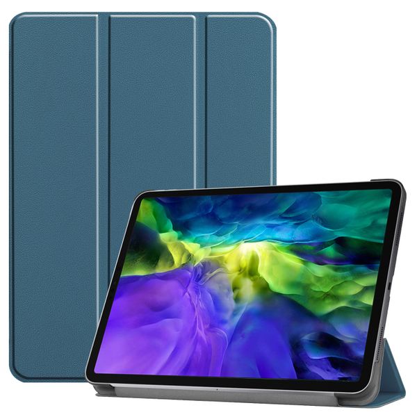 imoshion Trifold Klapphülle iPad Pro 11 (2020-2018) - Dunkelgrün