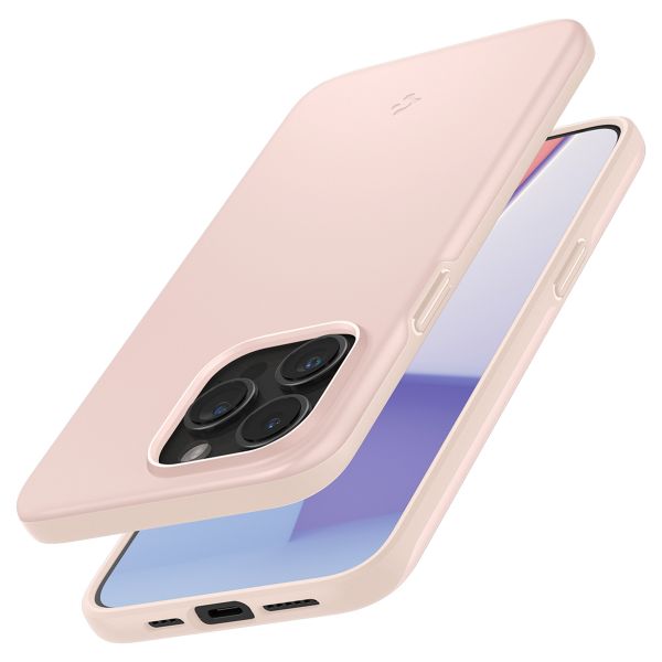 Spigen Thin Fit™ Hardcase für das iPhone 15 Pro - Pink Sand