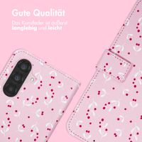 imoshion Design Klapphülle Samsung Galaxy A26 - Blush Berries