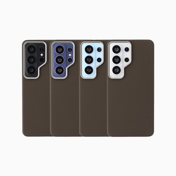 Accezz Mesh Backcover mit MagSafe Samsung Galaxy S26 Ultra - Braun