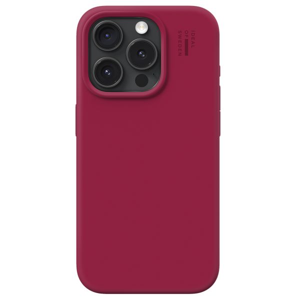 iDeal of Sweden Silikon Case für das Apple iPhone 15 Pro - Cranberry