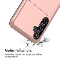 imoshion Backcover mit Kartenfach für das Samsung Galaxy A55 - Rose Gold