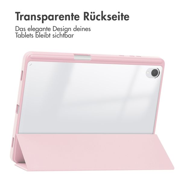 imoshion Trifold Hardcase Klapphülle Samsung Galaxy Tab S11 - Rosa