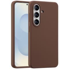 Accezz Liquid Silikoncase mit MagSafe Samsung Galaxy S26 - New Tea Brown