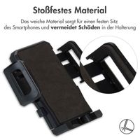 Accezz Handyhalterung Fahrrad iPhone 6s - verstellbar - universell - schwarz