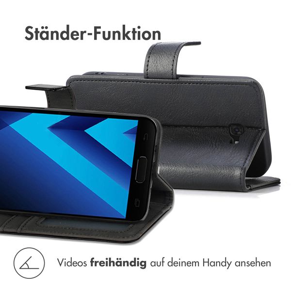imoshion Luxuriöse Klapphülle Samsung Galaxy A5 (2017) - Schwarz