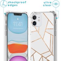 imoshion Design Hülle mit Band für das iPhone 12 Mini - White Graphic