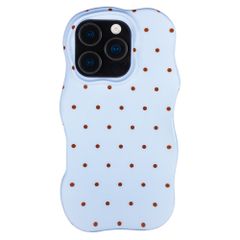 Selencia Vivid Wavy Backcover mit MagSafe Apple iPhone 16 Pro - Happy Dots Digital Sky