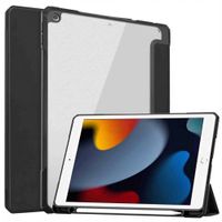 imoshion Trifold Hardcase Klapphülle Apple iPad 9 (2021) 10.2 Zoll / iPad 8 (2020) 10.2 Zoll / iPad 7 (2019) 10.2 Zoll - Schwarz