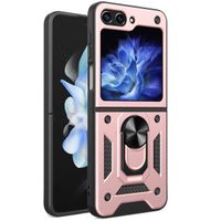 imoshion Rugged Back Cover mit Ring Samsung Galaxy Z Flip 5 - Rosé gold