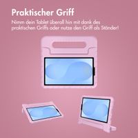imoshion Schutzhülle mit Handgriff kindersicher Samsung Galaxy Tab A11 / A9 8.7 Zoll - Hellrosa