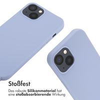 imoshion SilikonHülle mit Band Apple iPhone 13 - Violett