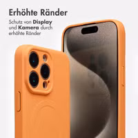 imoshion Color Back Cover mit MagSafe Apple iPhone 16 Pro Max - Neon Orange