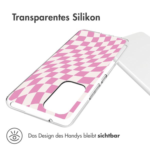 imoshion Design Hülle für das Samsung Galaxy A53 - Retro Pink Check