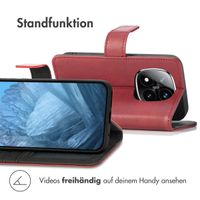 imoshion Luxuriöse Klapphülle Xiaomi Redmi Note 14 Pro (4G) - Rot