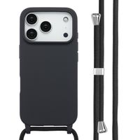 imoshion SilikonHülle mit Band Apple iPhone 17 Pro - Schwarz