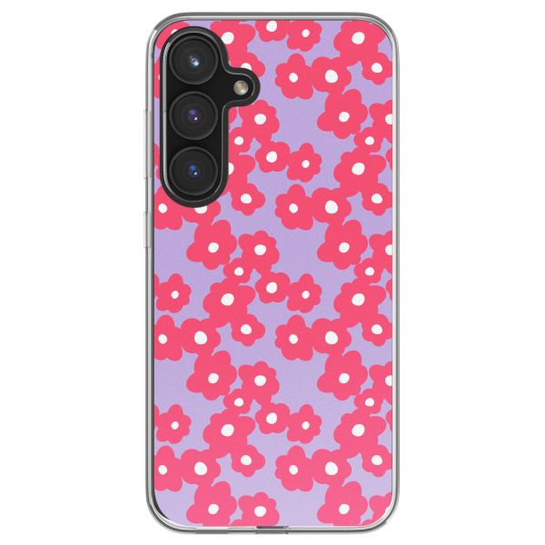 imoshion  Design Hülle für das Samsung Galaxy S23 FE - Dusty Rose Blossoms