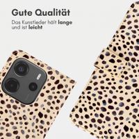 imoshion Design Klapphülle Xiaomi Redmi Note 14 (4G) - Black And White Dots