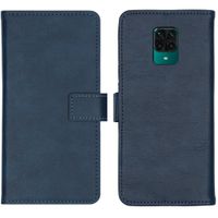 imoshion Luxuriöse Klapphülle Xiaomi Redmi Note 9 Pro / 9S - Dunkelblau