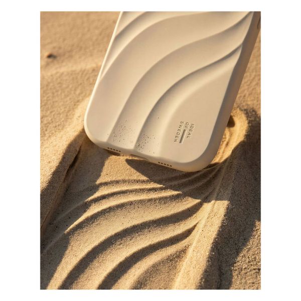 iDeal of Sweden Soft Swirl Silicone MagSafe Hülle Apple iPhone 17e / 16e / 15 / 14 / 13 - Cloud Dancer