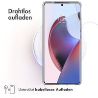 Accezz TPU Clear Cover für das Motorola Moto Edge 30 Ultra - Transparent