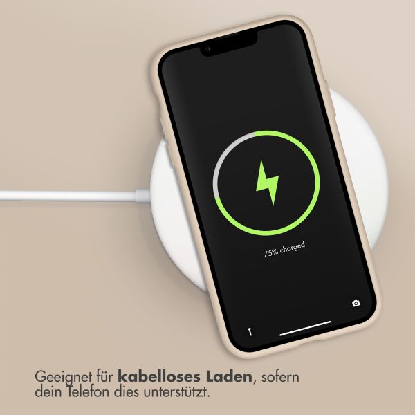 Accezz Liquid Silikoncase Apple iPhone Xr - Stone