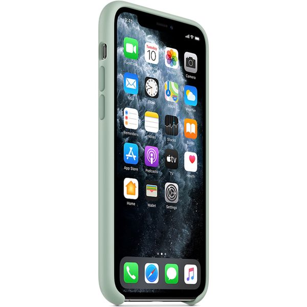 Apple Silikon-Case für das Apple iPhone 11 Pro - Beryl