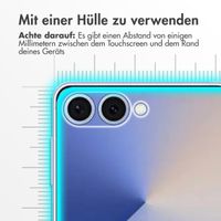Accezz Displayschutz 2er-pack aus gehärtetem Glas Samsung Galaxy Z Flip 7