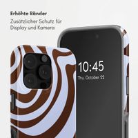 Selencia Vivid Rückabdeckung mit MagSafe Apple iPhone 16 Pro Max - Dream Swirl Chocolate
