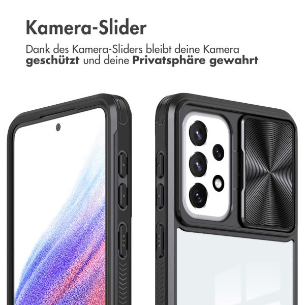 imoshion Back Cover mit Kameraschieber für das Samsung Galaxy A53 - Schwarz