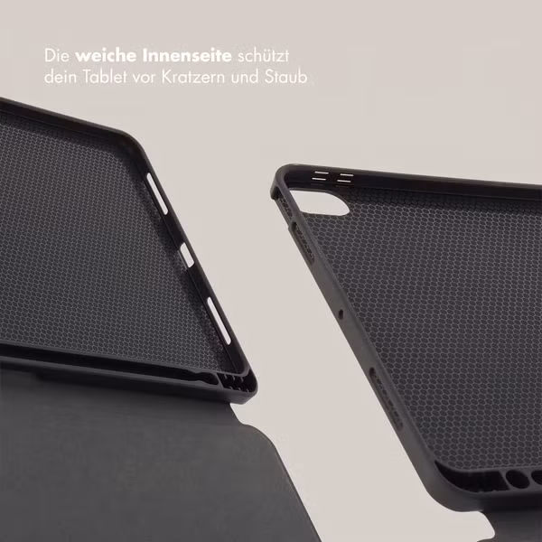 Selencia Vivid Klapphülle Apple iPad Air 11 Zoll (2026) M4 / (2025) M3 / (2024) M2 / Air 5 (2022) / Air 4 (2020) - Choco Flower Pop